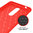 Flexi Slim Carbon Fibre Case for Nokia 5.1 - Brushed Red